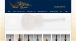 Desktop Screenshot of early-guitars.com